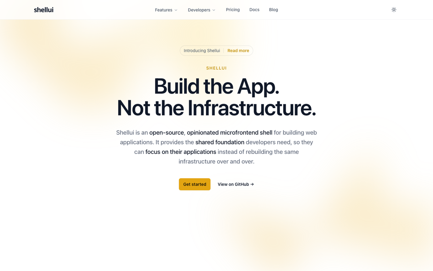 shellui.com homepage